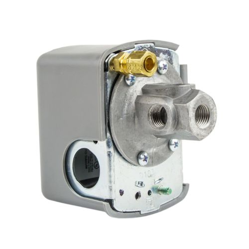 PRESSURE SWITCH 140-175 PSI W/UNLOADER & ON/OFF LEVER - 4 WAY