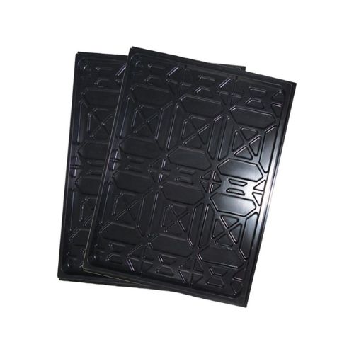 POLYETHYLENE DRIP TRAY; SET OF TWO
