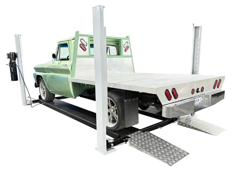 USA8000 8,000 lb Made in the USA Service Storage Four Post Automotive Lift