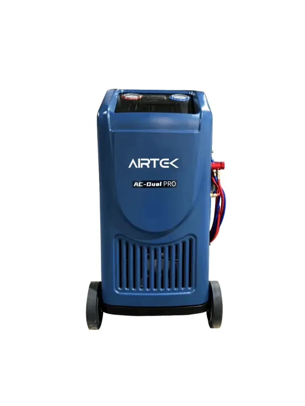 AIRTEK 2020 New Fully Automatic R-134A & 1234YF Recovery & Recharge DUAL AC Mach