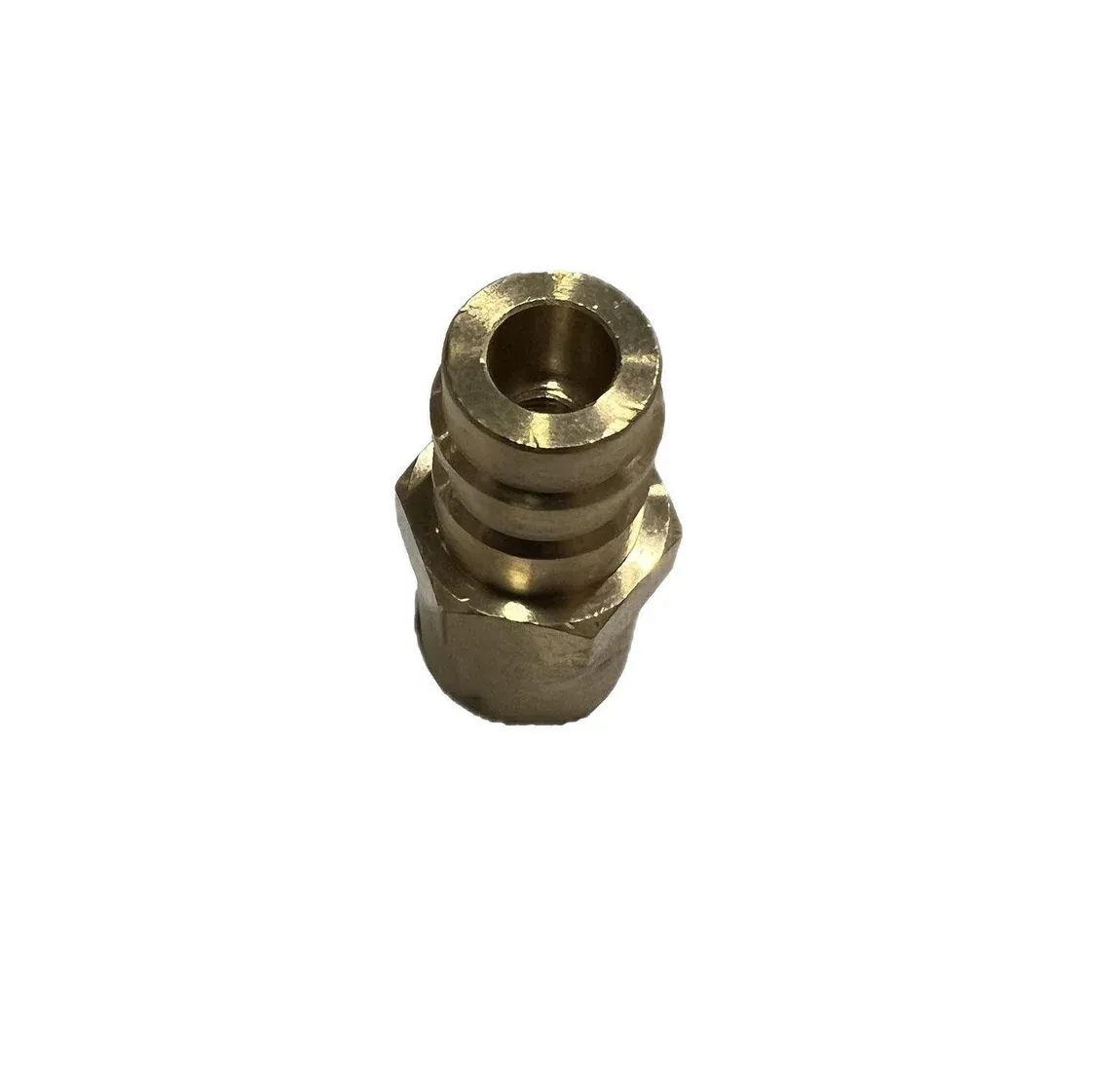 Refrigerant Tank Adapter (1234yf)/Male Low Side 1234yf to Female 1/2 Inch Acme Refrigerant Tank Adapter (1234yf)/Male Low Side 1234yf to Female 1/2 Inch Acme