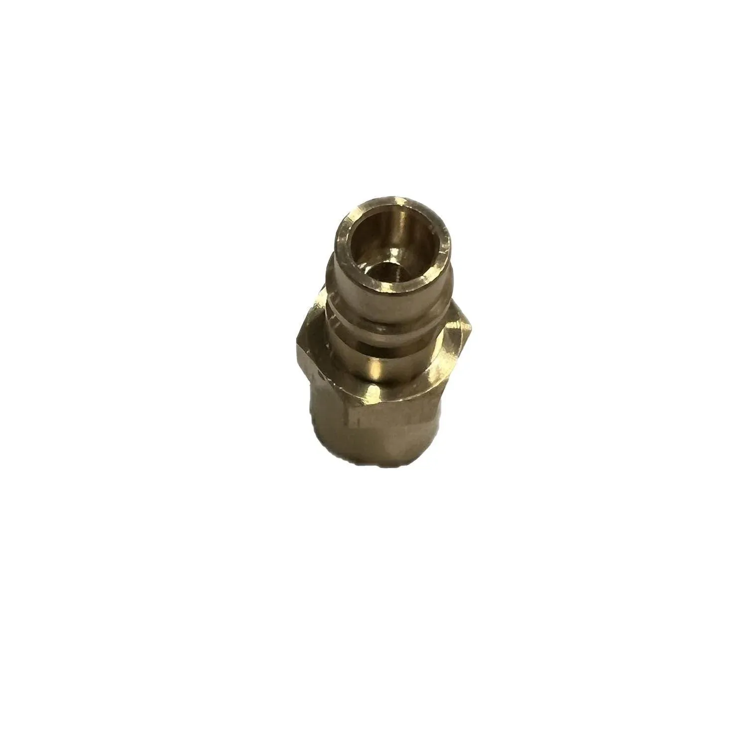 Refrigerant Tank Adapter (R134a)/Male Low Side R134a to Female 1/2 Inch Acme Refrigerant Tank Adapter (R134a)/Male Low Side R134a to Female 1/2 Inch Acme