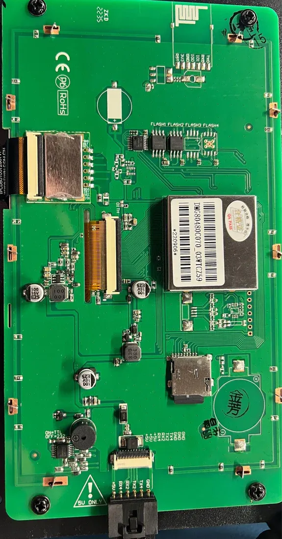 Touch Screen for Dual AC Machine Touch Screen for Dual AC Machine