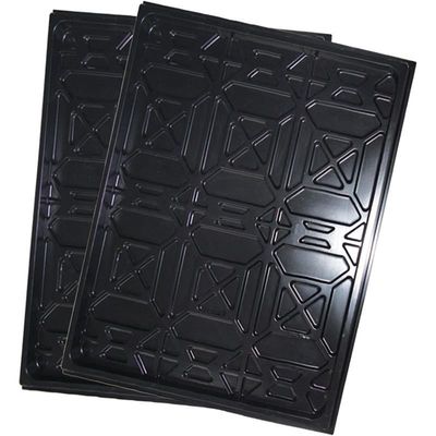 POLYETHYLENE DRIP TRAY; SET OF TWO POLYETHYLENE DRIP TRAY; SET OF TWO