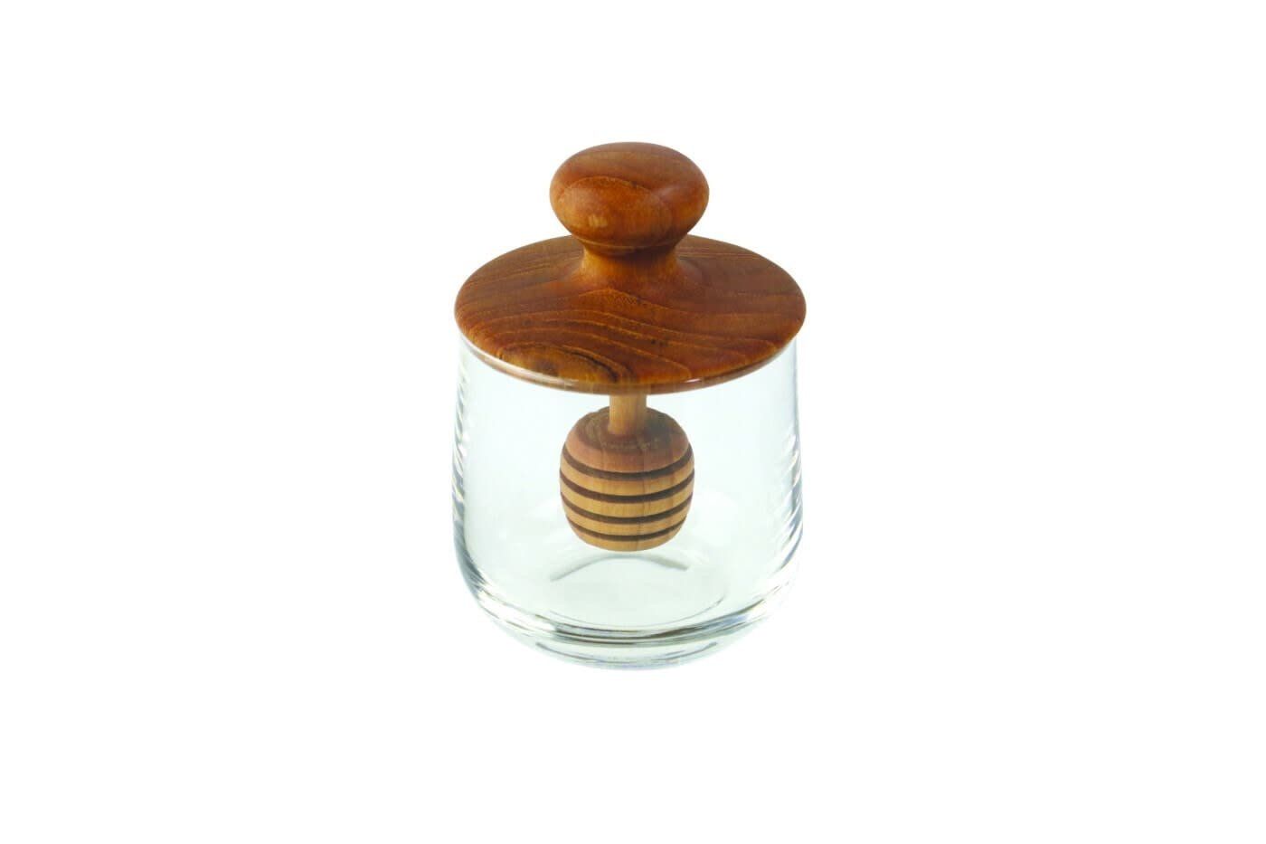 Glass Honey Jar