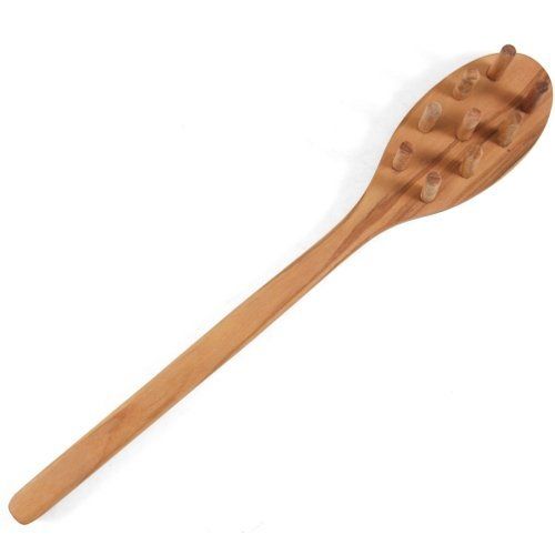 Olive Wood Spaghetti Server