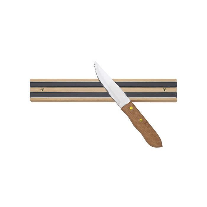 12" Maple Wood Magnetic Knife Strip