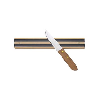 12" Maple Wood Magnetic Knife Strip