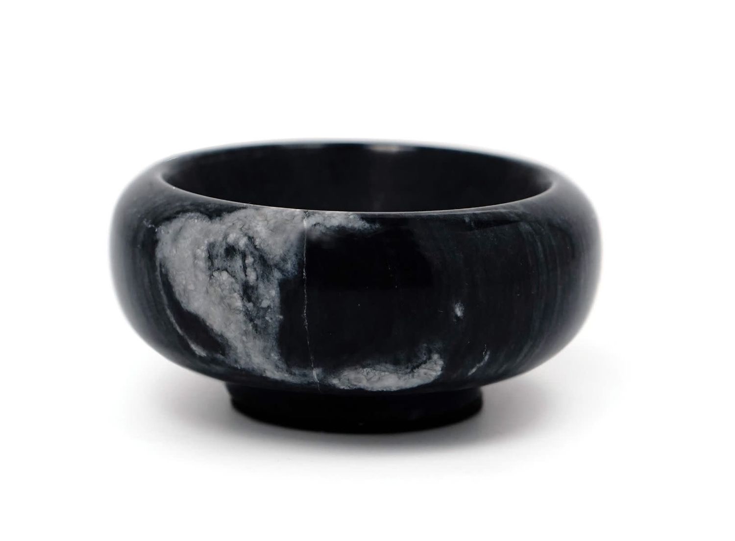 Small Black Marble Bowl