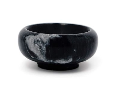 Small Black Marble Bowl