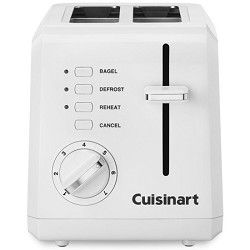Cuisinart White 2 Slice Toaster