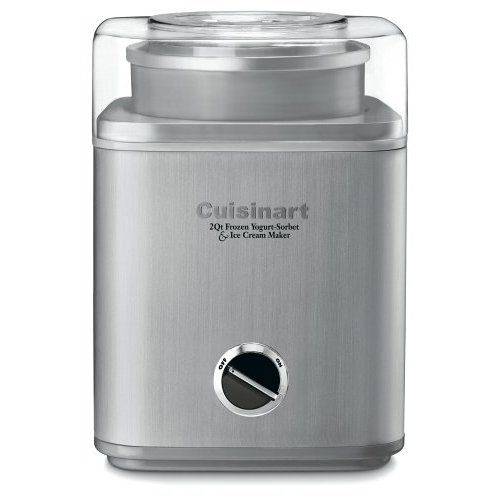 Cuisinart 2 quart Stainless Steel Ice Cream Maker
