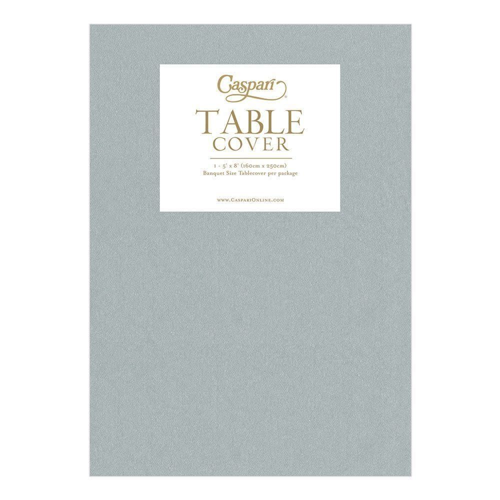 5x8' Silver Paper Tablecloth
