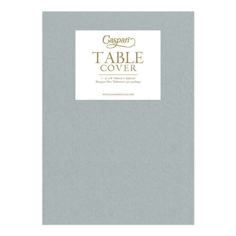 5x8' Silver Paper Tablecloth