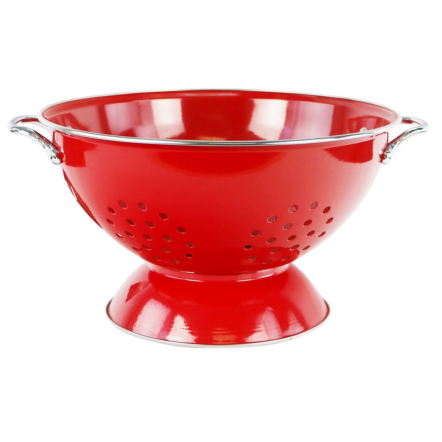 5 quart Red Colander
