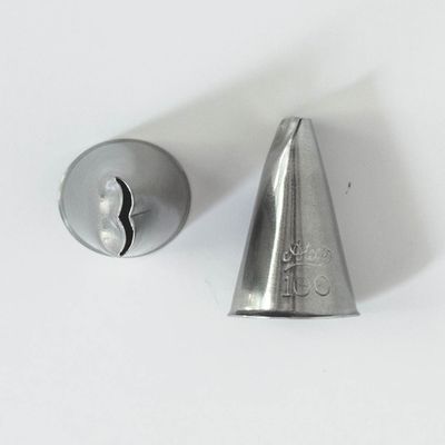 Ateco Double Ruffle Pastry Tip #100