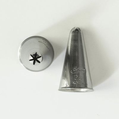 Ateco 6-Point Closed Star Pastry Tip #26