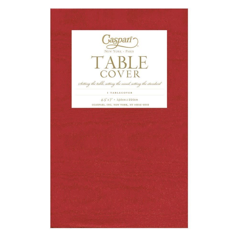 4.5x7' Red Paper Tablecloth