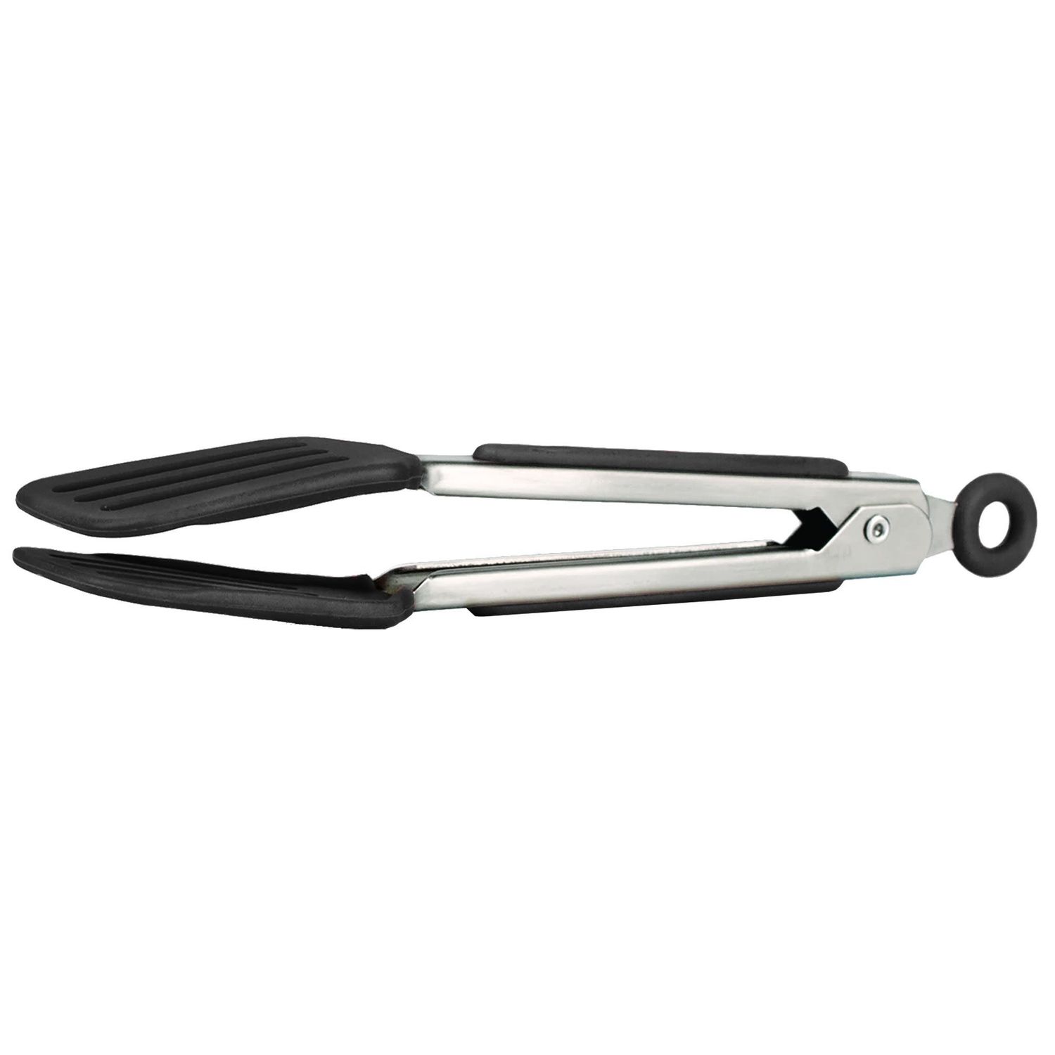 Tovolo Mini Charcoal Grey Offset Turner/Spatula Tongs