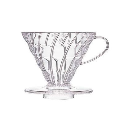 Hario V60 Plastic Pour Over Coffee Dripper #2