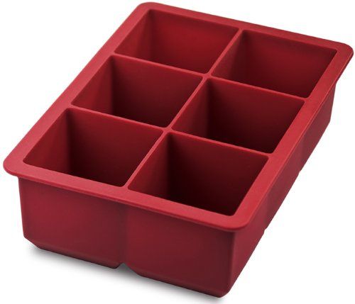 Tovolo Red King Cube Ice Cube Tray