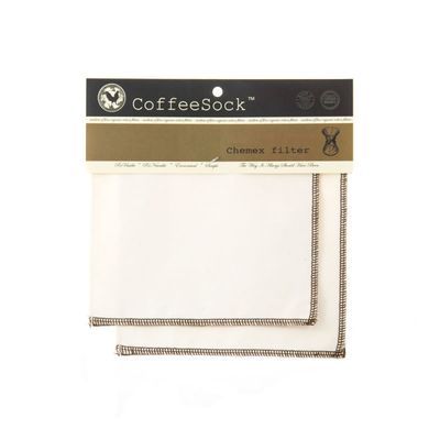 Cloth Coffee Filters for 6-10 cup Chemex, set of 2