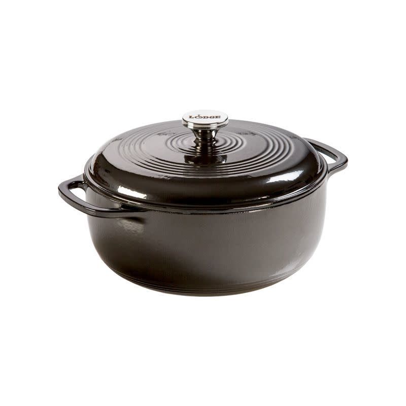 Lodge 6 quart Round Midnight Dutch Oven