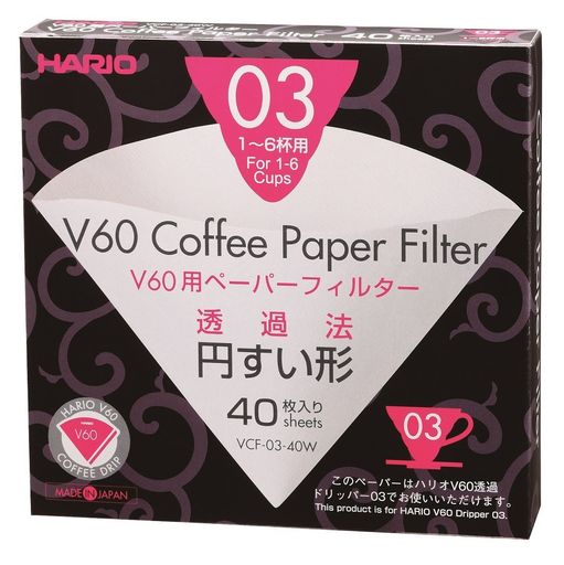 Hario V60 #3 Paper Pourover Coffee Filters