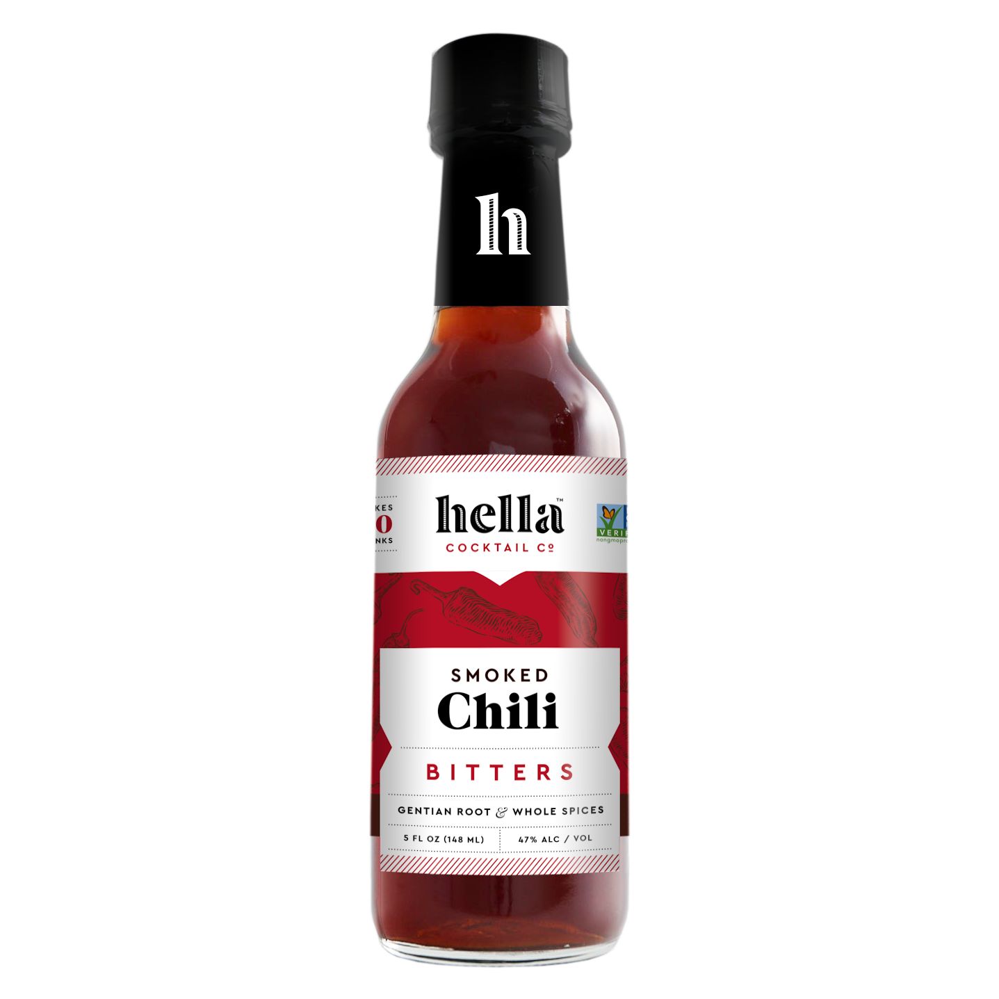 Hella Cocktail Co. Smoked Chili Bitters, 5 oz.