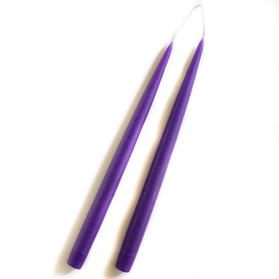 13" Iris Candles, set of 2