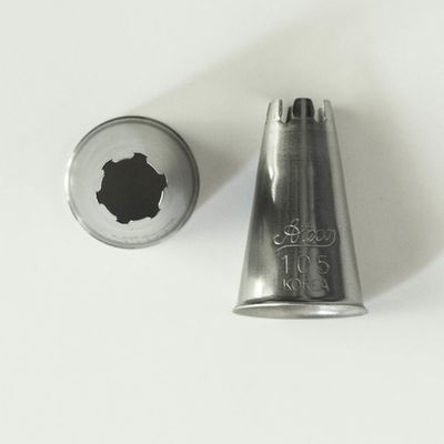 Ateco Notched Round Pastry Tip 105