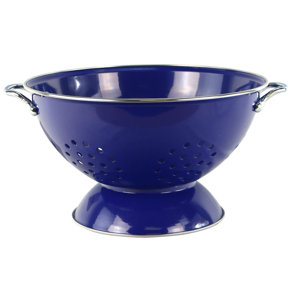 5 quart Indigo Colander