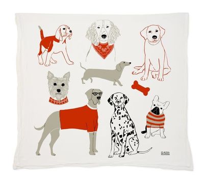 Dogs Dishtowel