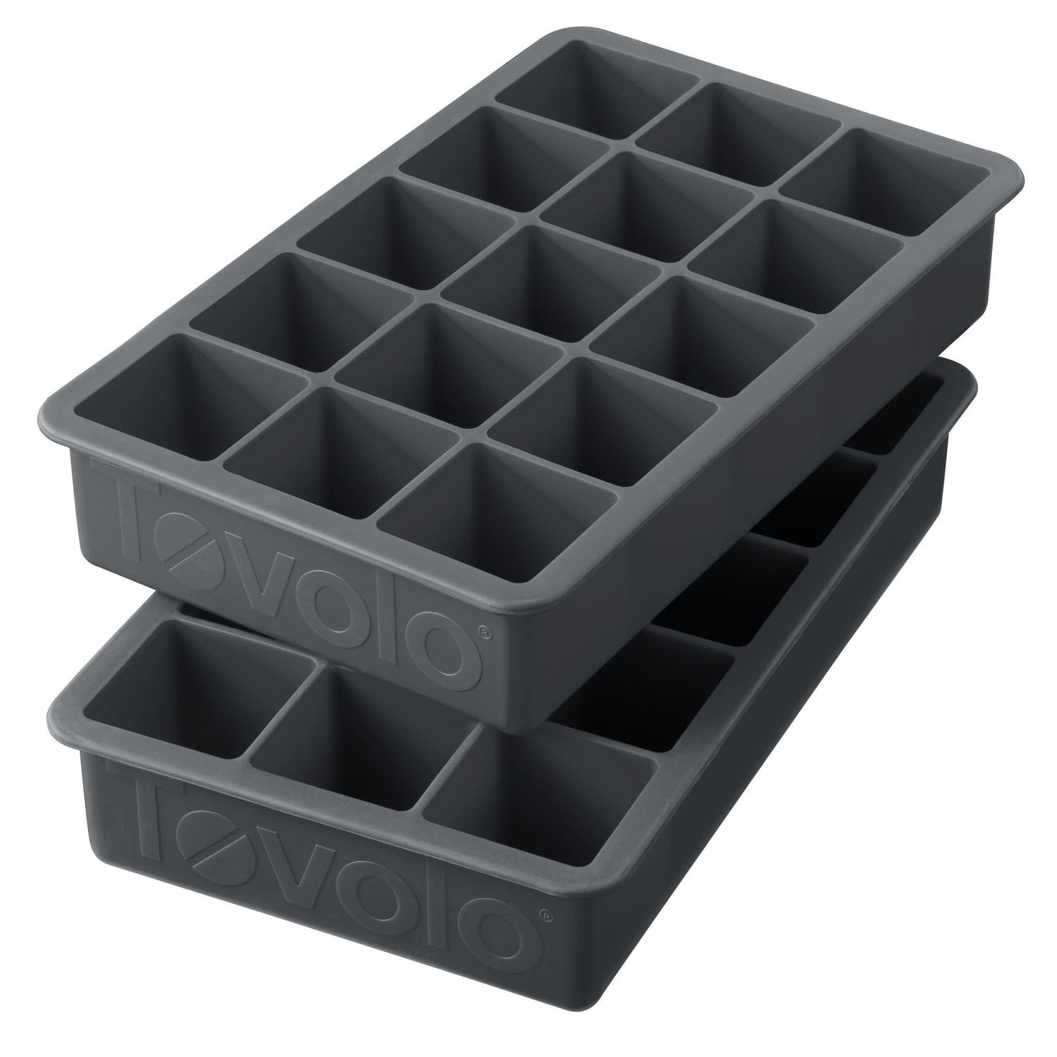 Charcoal Grey Tovolo Perfect Ice Cube Trays