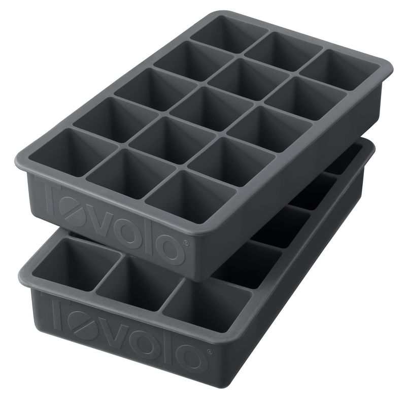 Charcoal Grey Tovolo Perfect Ice Cube Trays
