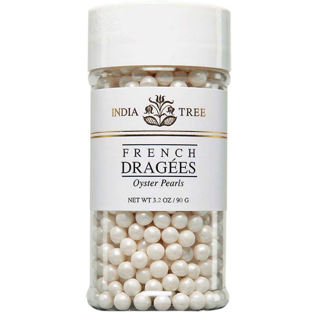 3.2 oz Oyster Pearl French Dragées