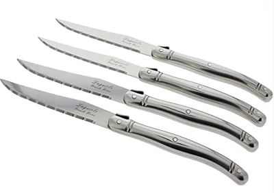 Laguiole Stainless Steel Steak Knives, set of 4