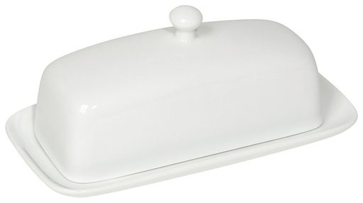 White Butter Dish