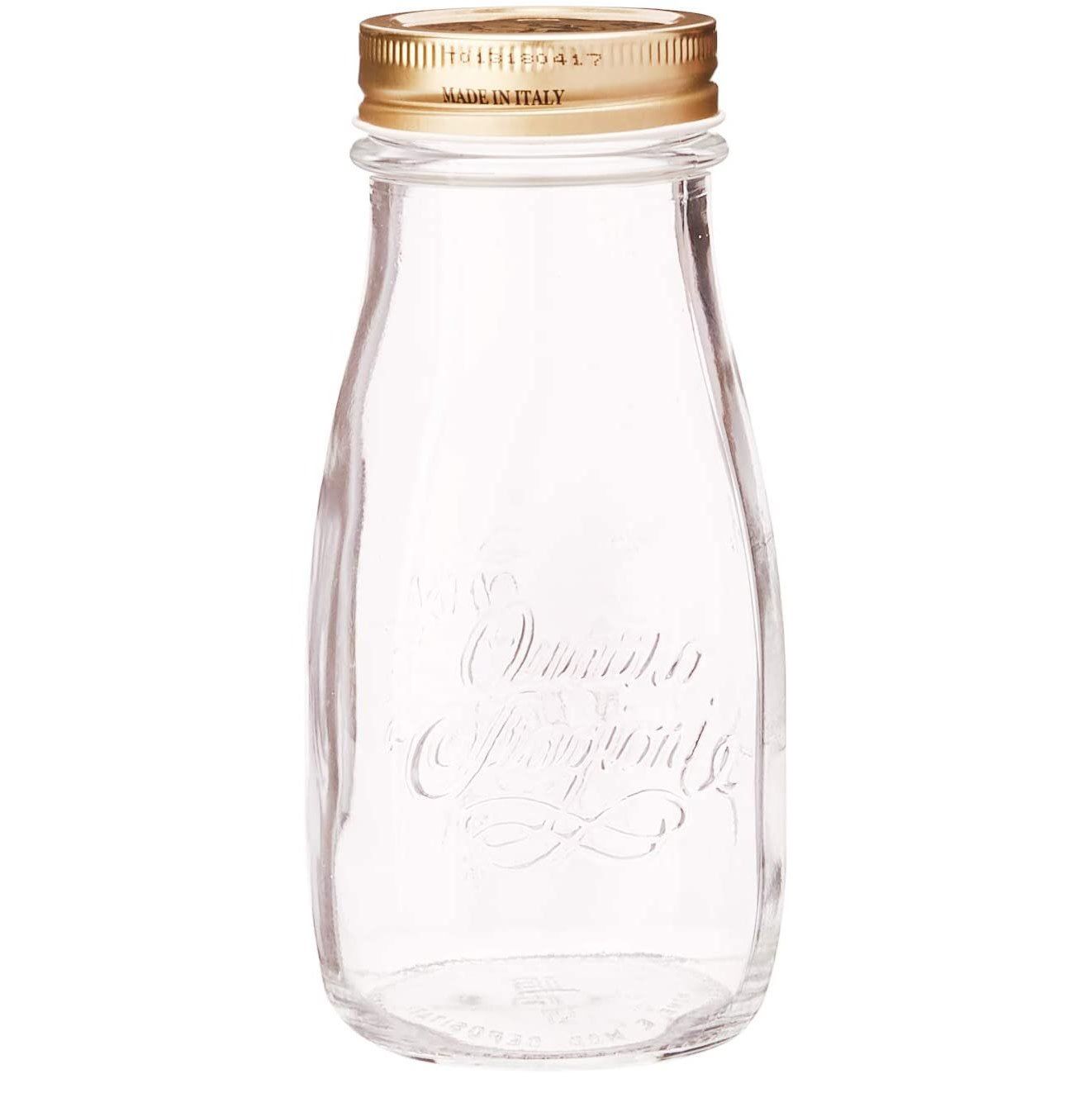 13.5 oz Glass Milk Bottle