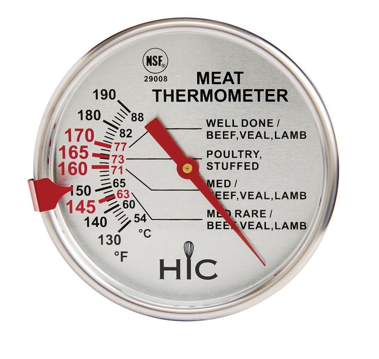 3" Dial Meat Thermometer
