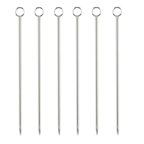 Stainless Steel Cocktail Spears, set of 6