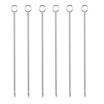 Stainless Steel Cocktail Spears, set of 6