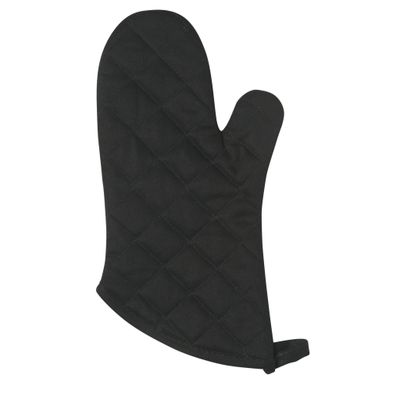 Black Oven Mitt