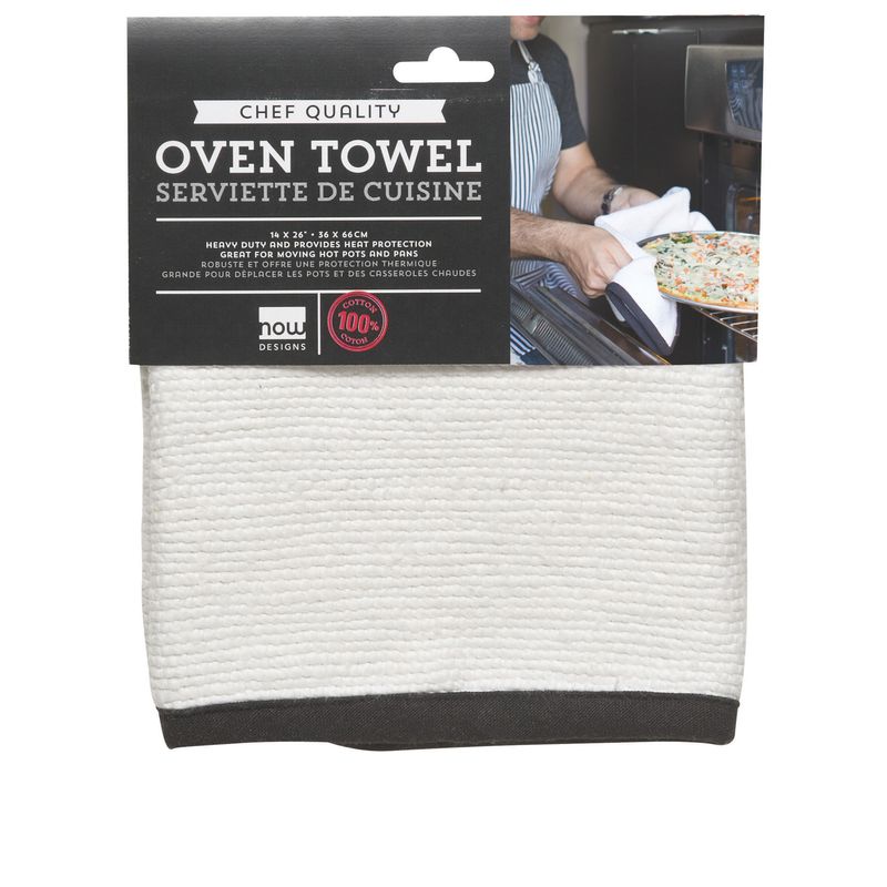 White Oven Towel