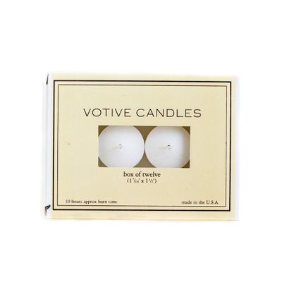 Votive Candles, set of 12