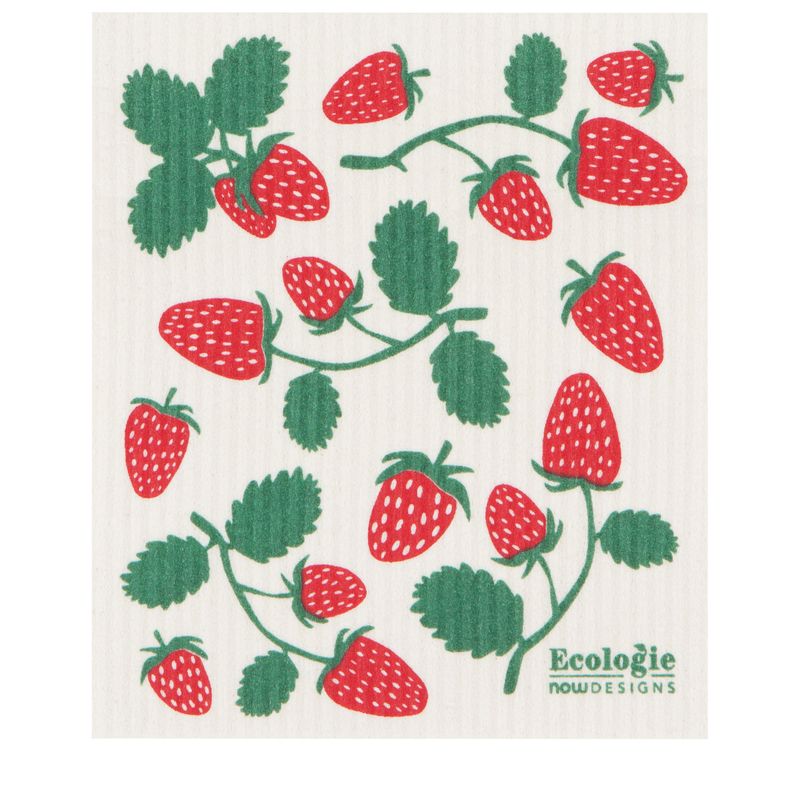 Strawberry Swedish Dishcloth