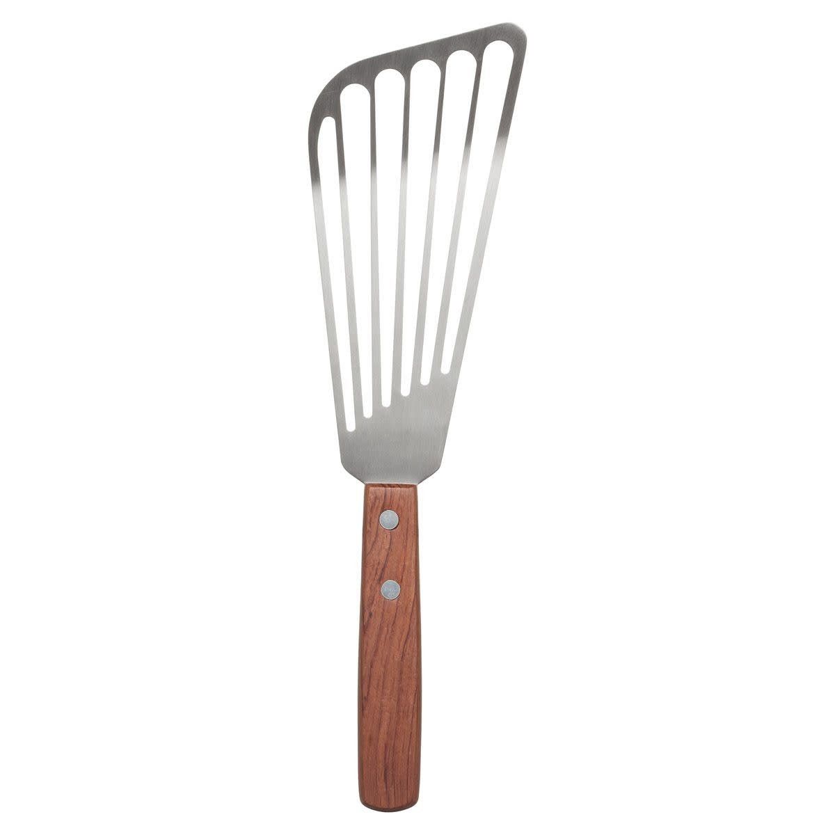 Wood Handle Fish Spatula/Turner