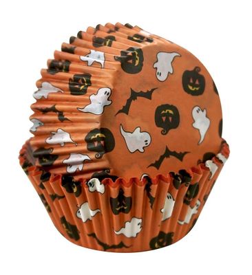 Ghosts &amp; Pumpkins Baking Cups