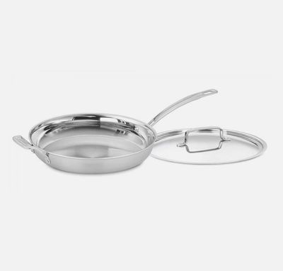 Cuisinart 12" Tri-Ply Frying pan with Lid