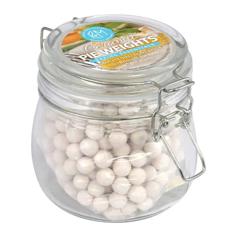 Pie Weights in Glass Jar, 1.25lb